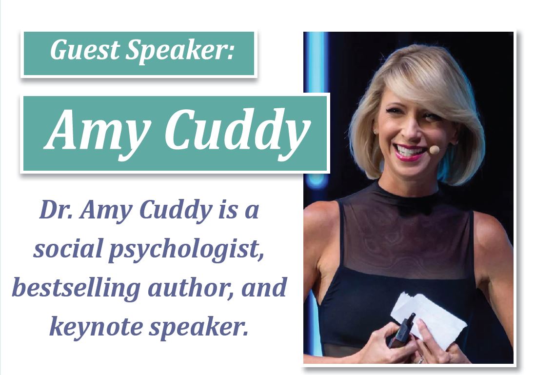 Amy Cuddy post-presentation reception in Clocktower Lounge