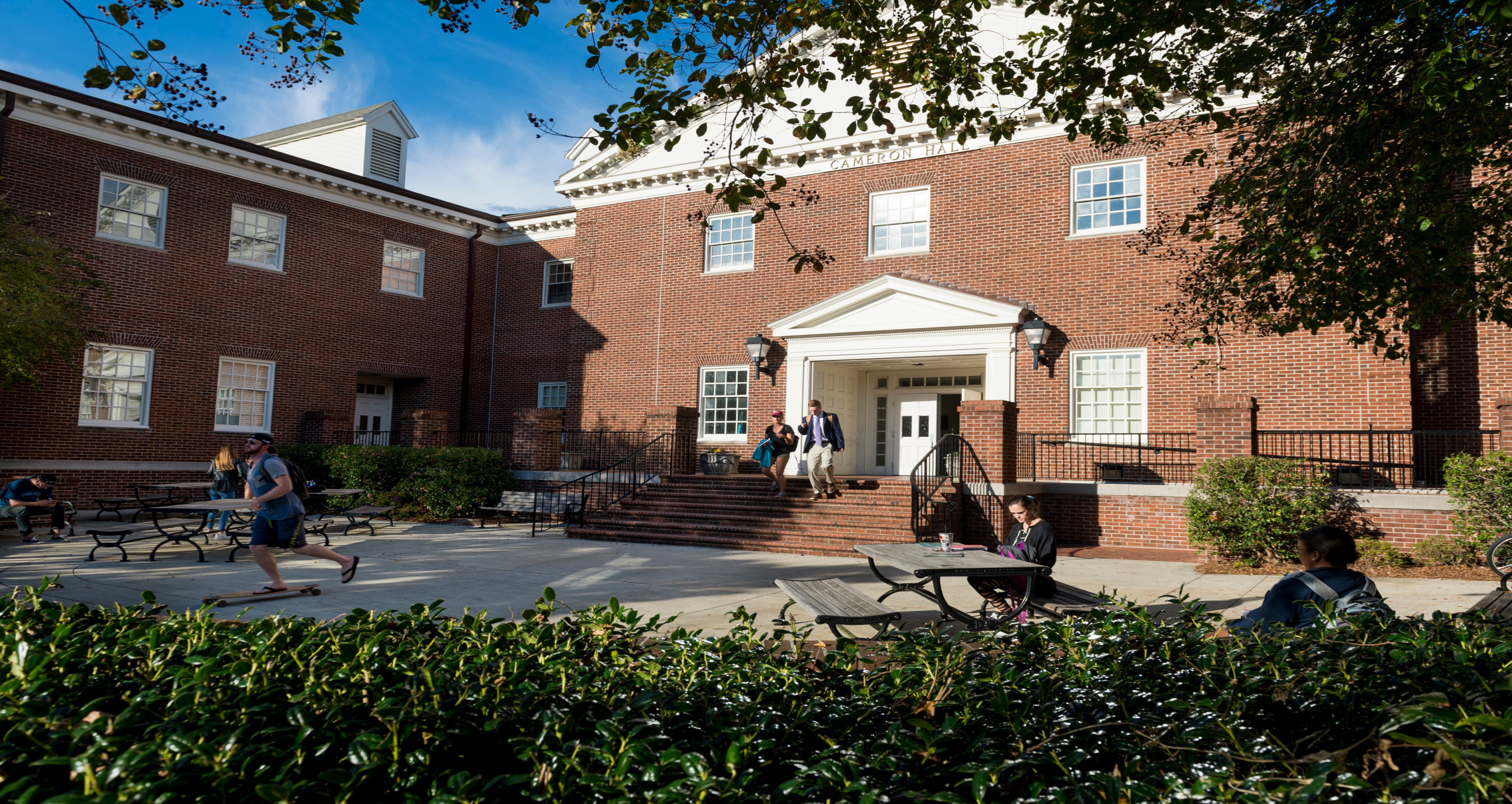 Cameron Hall Front Entrance 